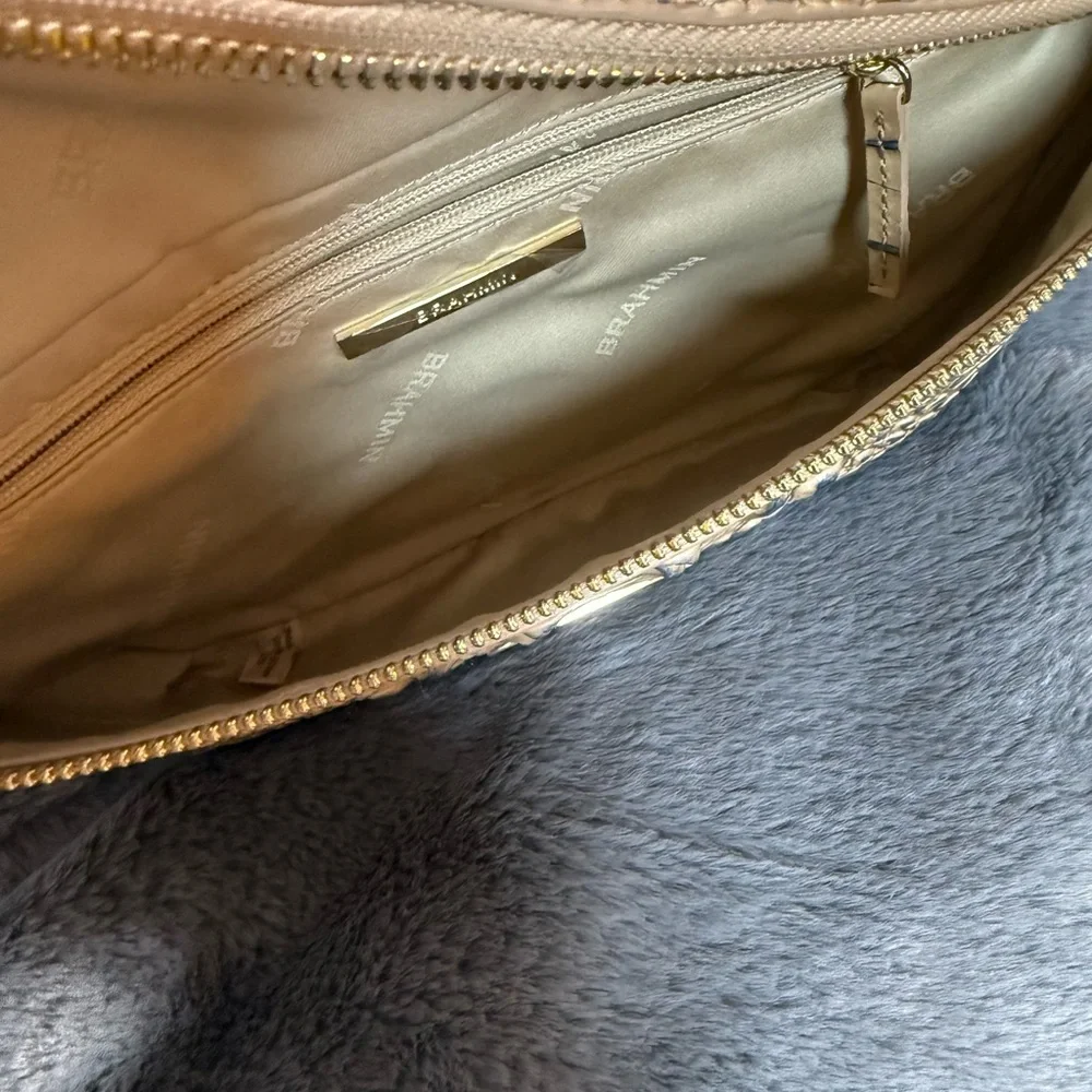 Brahmin Gold Crocodile Embossed Women's Bag Set - Picture 9 of 12